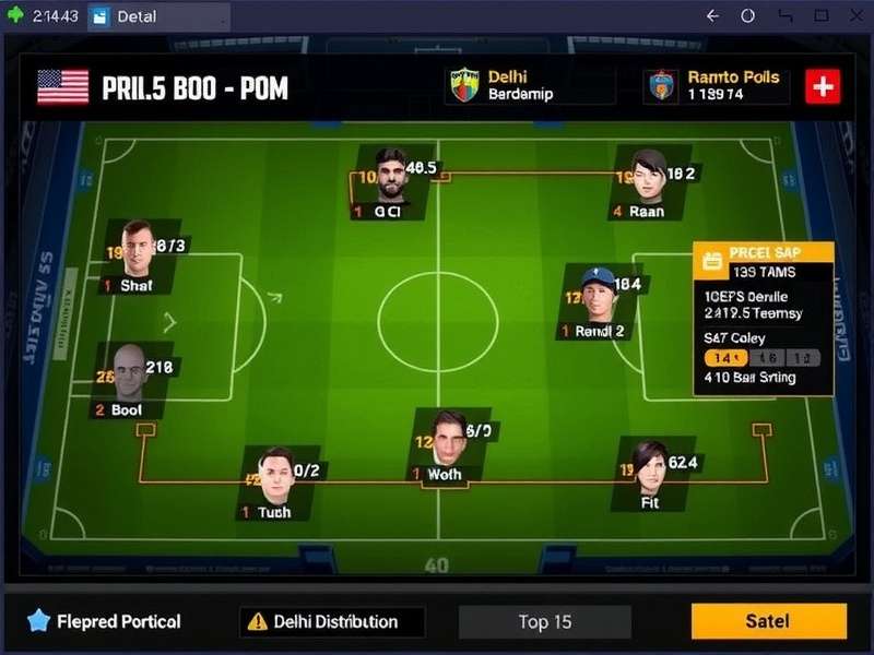 Delhi Dynamo Elite Player Distribution Map